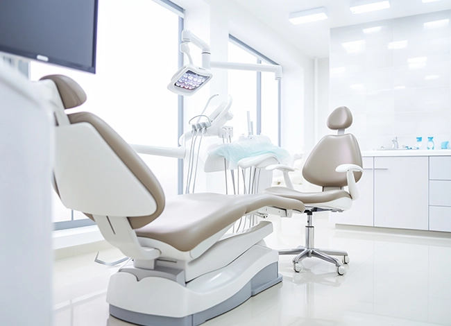 Diş kliniği için proje planlama ve takvim şeması